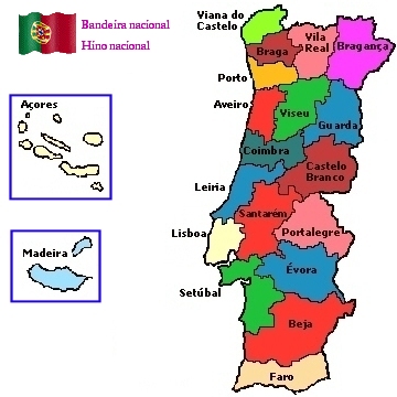 Um mapa de Portugal bem diferente - Cultuga